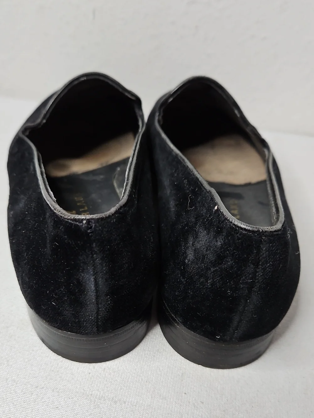 Vintage Bally Continental  Black Suede Loafers Men's –Made in Switzerland